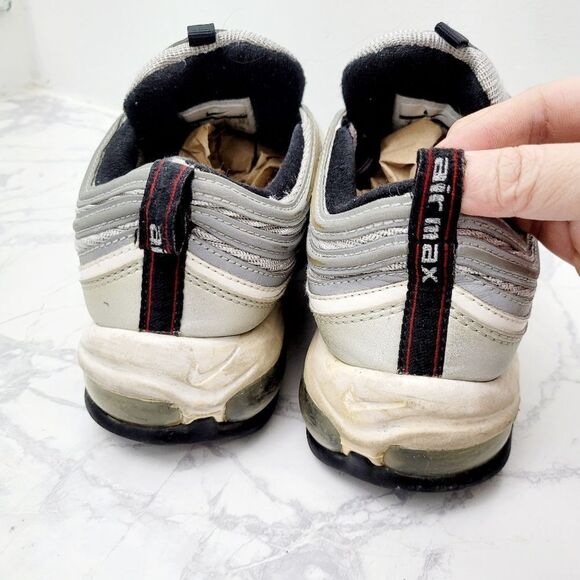 Nike Air Max 97 Silver Running Shoes Size: 8 US - Picture 4 of 9